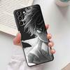 Matte Black Soft Bag Case For Samsung Galaxy S10e S10 S9 S23 Ultra 5g S8 S7 S20 Fe S21 S22 Plus S9plus My Hero Academia Cover