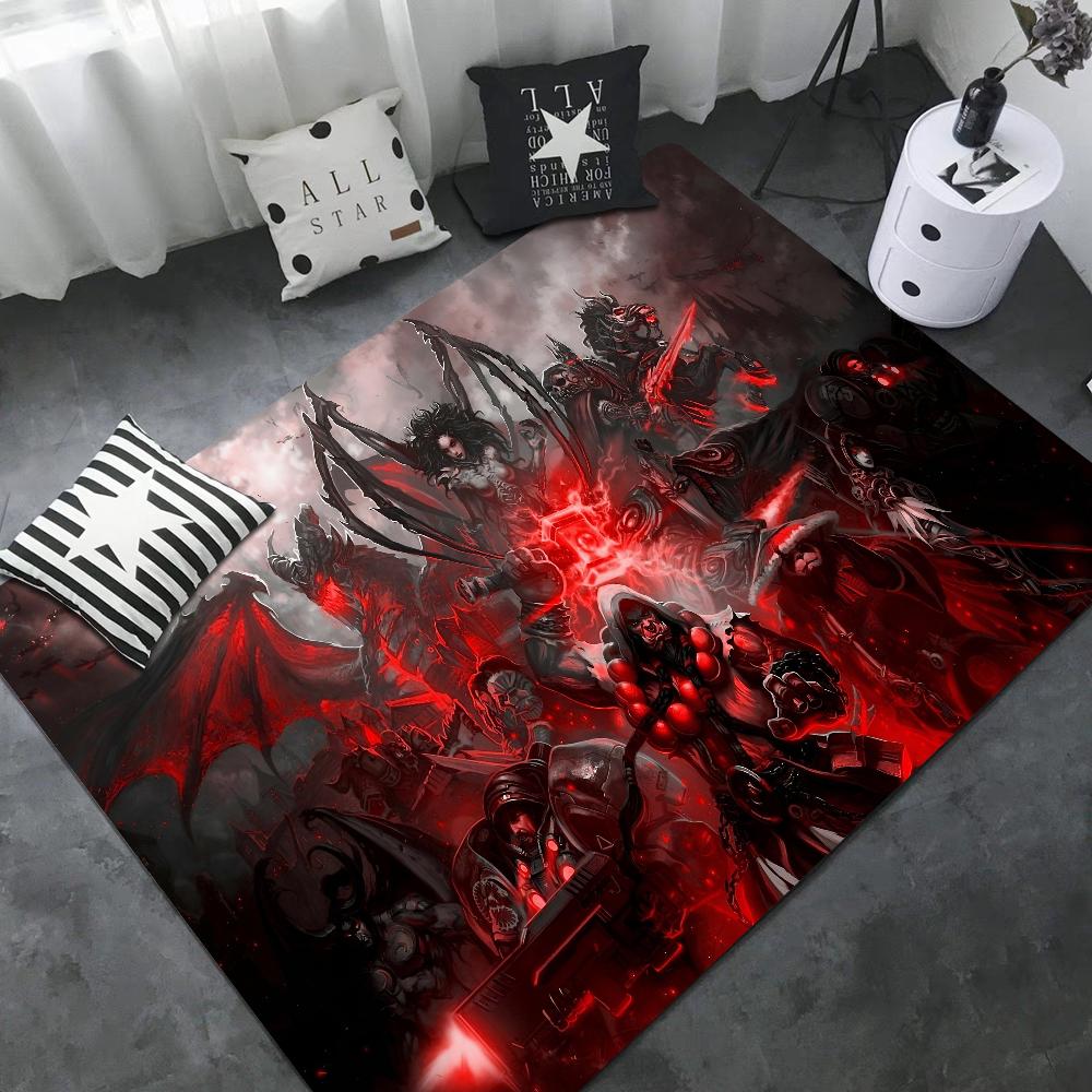 World Of Warcraft Door Mat Washable Non-Slip Living Room Sofa Chairs Area Mat Kitchen Doormat Area Rug