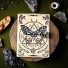 Luna Moth Leather Book of Shadows | Chakra Spell Journal | Leather Witchcraft Grimoire | Witchy Gift | Handmade Notebook