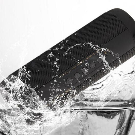 T2 Portable Waterproof Wireless Bluetooth-compatible Subwoofer Flashlight Sound Bar Speaker
