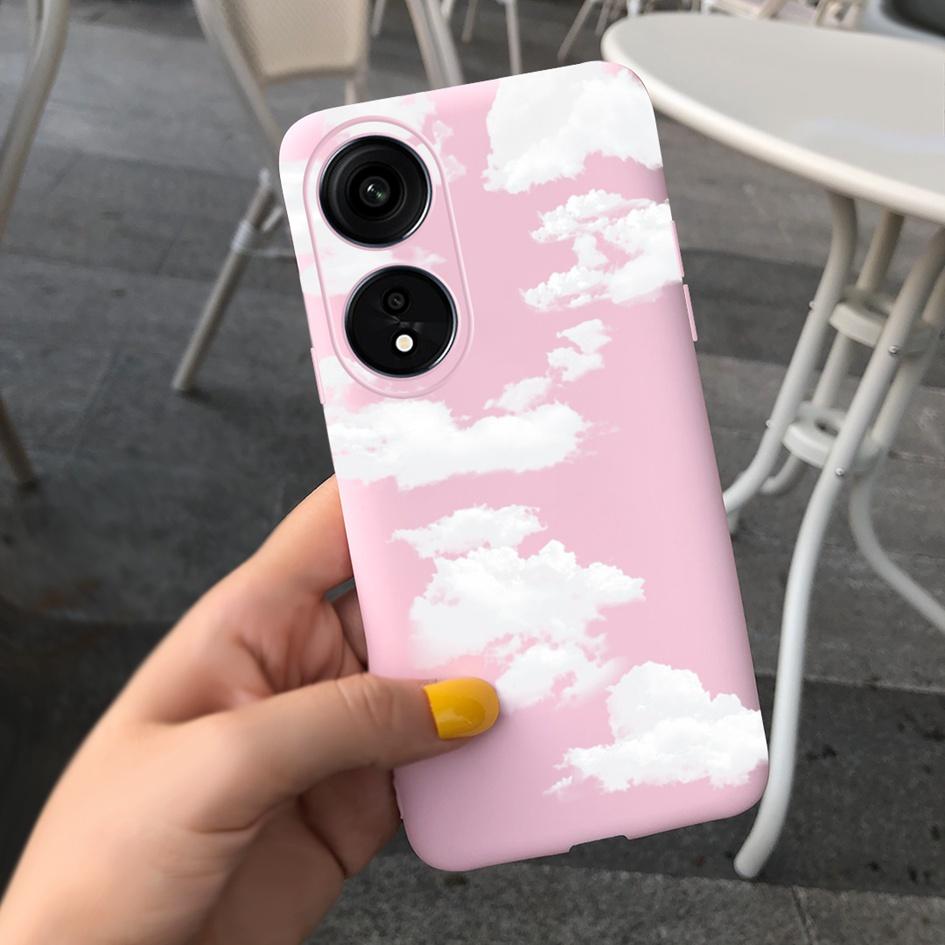 Für OPPO Reno8 T 5G Hülle Cover OPPO A78 Leopard Handyhülle Niedliche Kuh Weiche Rückseite Für OPPO Reno 8T 5G A 78 OPPOA78 A1 Pro Hülle