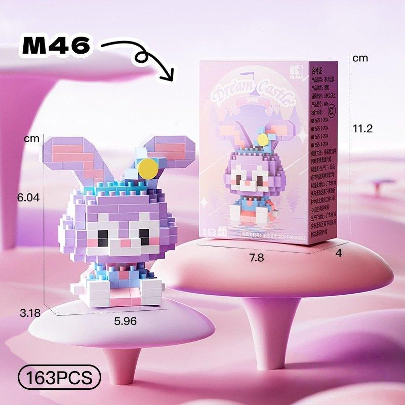 Assembly Model Building Blocks, Doll Toys Are Suitable Educational Diy Games, Cartoon Anime Games, Back-To-School Learning