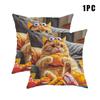 New Cat Pattern Square Pillow Cover 18X18 Inches Single-sided Printed Pillow Cover Home Pillow Cover Living Room Decoration