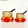 Buddhist Supplies Brass Buddha Sound Bowl Copper Utensils Singing Bowls Yoga Meditate Practice Tibetan Bowl Decorative Bowls
