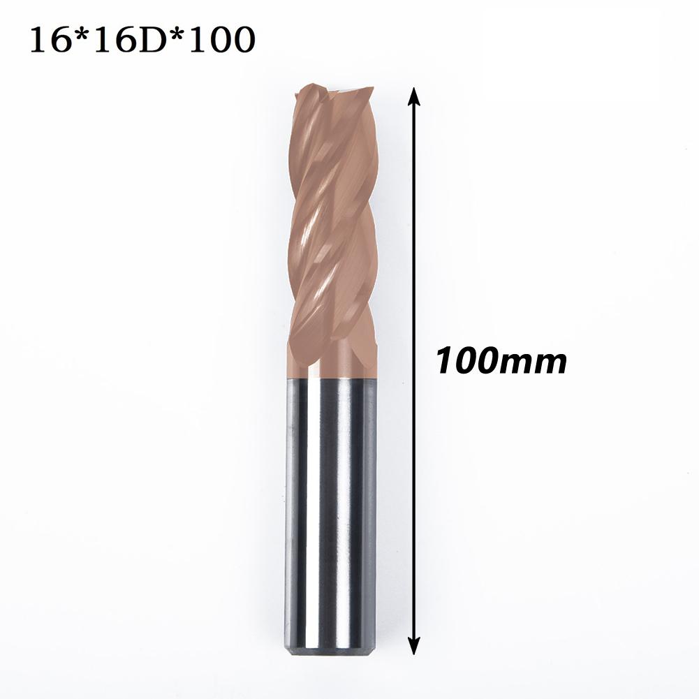 Round Handle Milling Cutter 1-16mm 4 Flutes Carbide