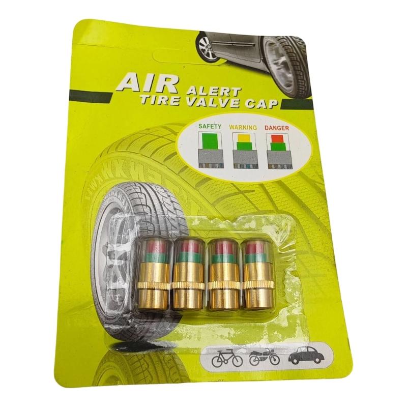 Weather Resistant Tire Pressure Monitor Gauge Cap Operates From -20°C To 80°C With UV Protection Suitable For Global Use