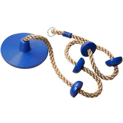 Children's Climbing Toy Disc Swing Seat Kids Climbing Rope Backyard Outdoor Rings Swing Climbing Equipment Toys Outdoor Sports