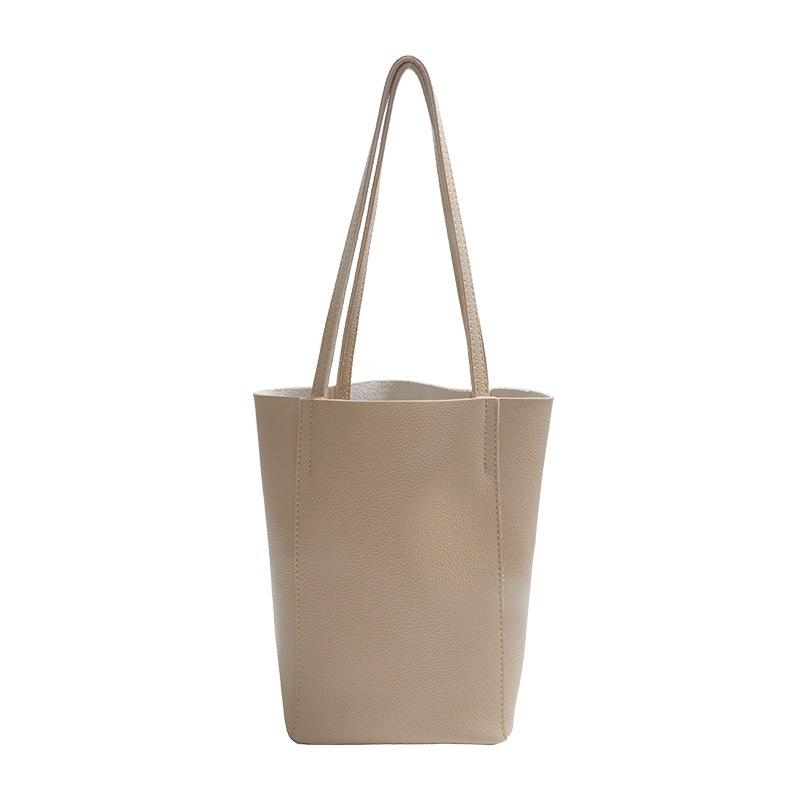 Summer Shoulder Bag Women's New Simple and Versatile Large-capacity Underarm Bag Fashionable Bucket Bag