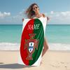 Personalized Charlotte Football Club Crest Beach Towel Microfiber Beach Towel Thin Absorbent for Beach Swimming Yoga Bath Sports. 0910169