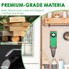 Magnetic Opener Beer Bottle Opener Wall Mounted Wooden Beer Bottle Opener Creative Refrigerator Magnet Beer Jar Corkscrew Opener
