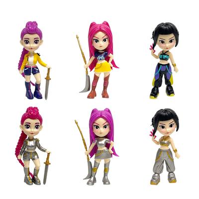 6pc K Action Toy Figures Pop Model Doll Toys For Childdren Demon Colletion Hunter
