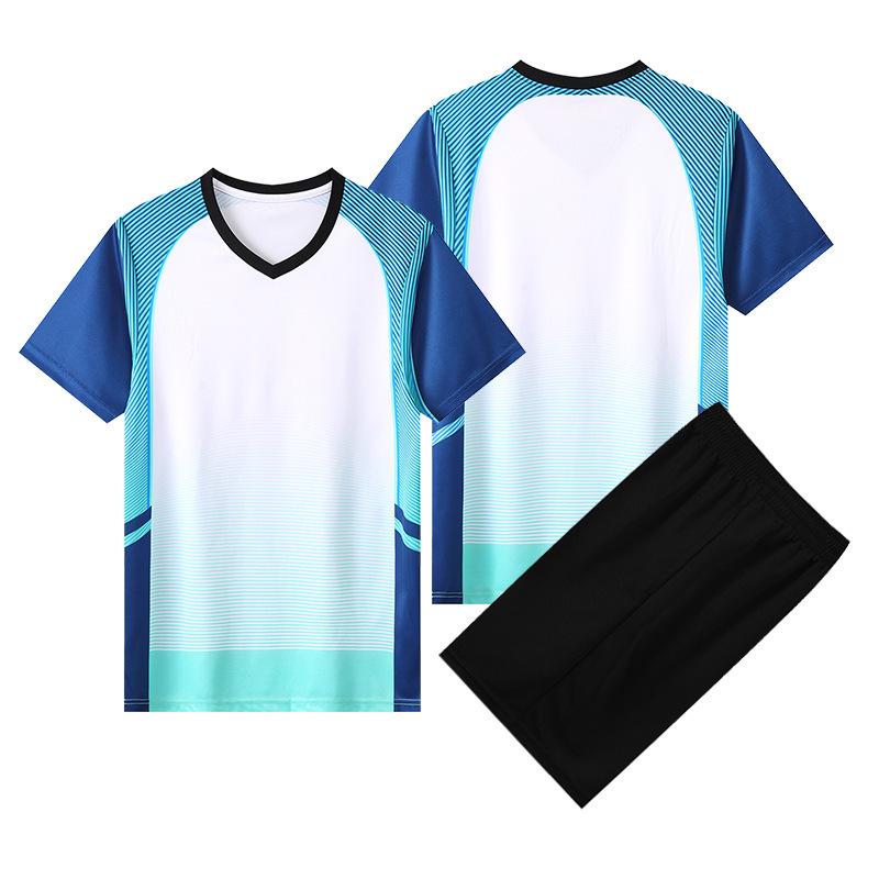 Men's & Women's Quick-Dry Volleyball Team Uniform Set - Short-Sleeve, Custom Printing Available