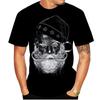 New Fashion Men's Women's T-Shirt Santa Claus Casual 3D Printed Summer Hip Hop Round Neck Cool Christmas Kids Short Sleeve