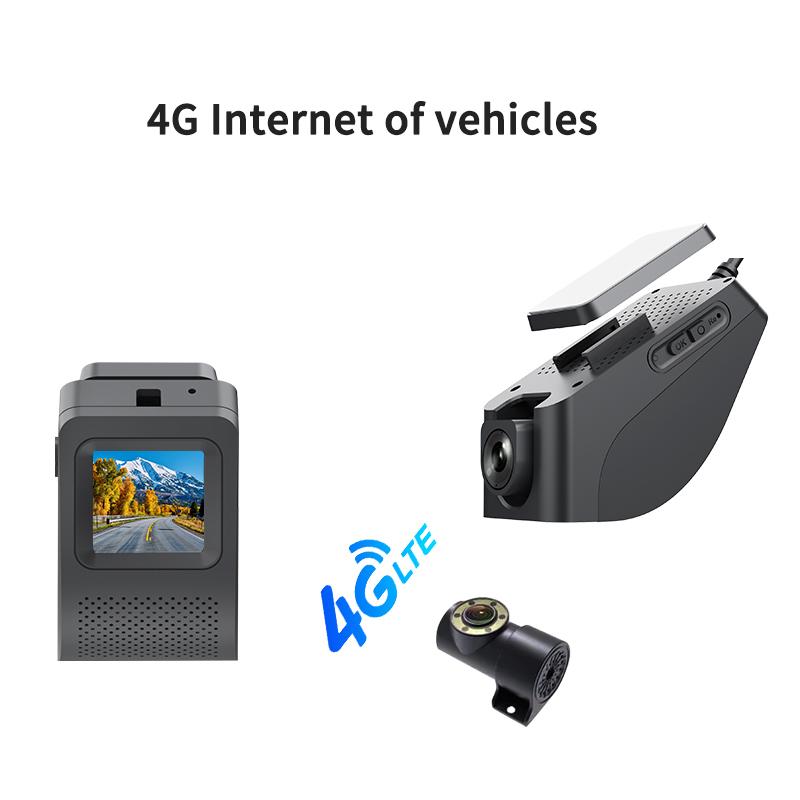 

HD Mini DashCam Car DVR 4G WIFI GPS 1080P APP Live Night Vision G-сенсор 2Way 24Hours Parking Monitor Видеозапись 64G