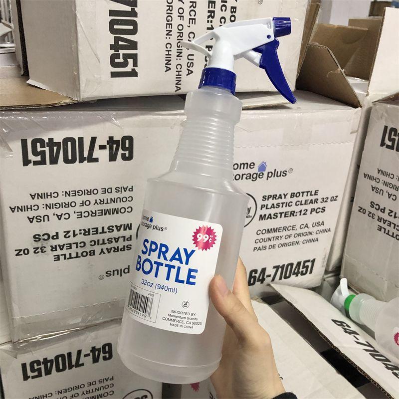 

Бутылка-распылитель бутылка-распылитель дезинфицирующее средство маленькая бутылка-распылитель чистящее средство для гостиниц бутылка для бытового использования 940ml синий