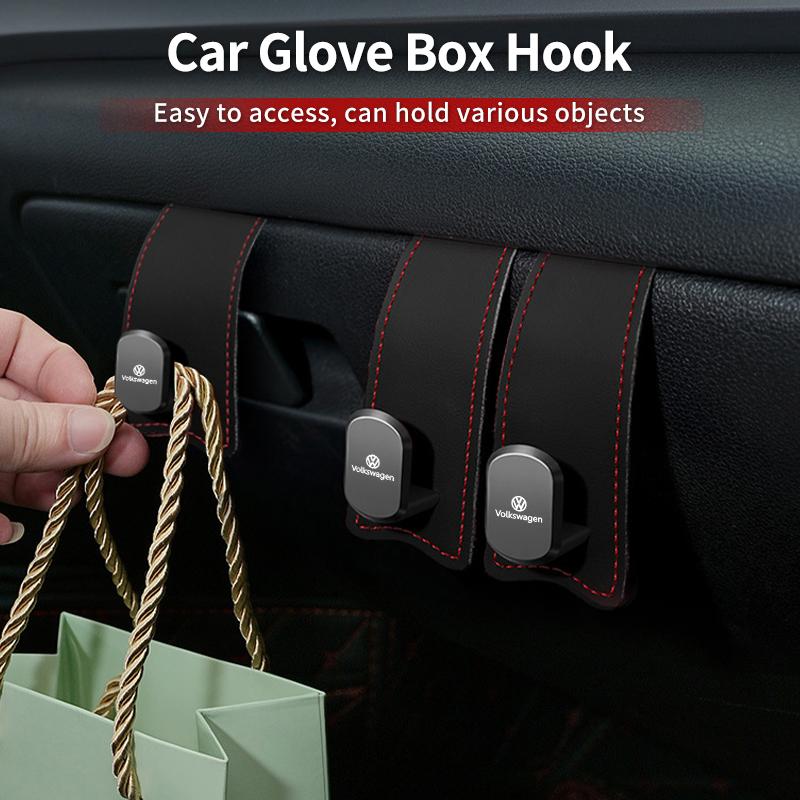 Car accessories Glove box hook For VW GTI Polo Passat Scirocco Golf Tiguan Jetta T-ROC Touareg Touran CC Sharan Beetle GTD GTESZ2