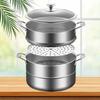 Sule 316 Stainless Steel Large Capacity Steamer Pot
