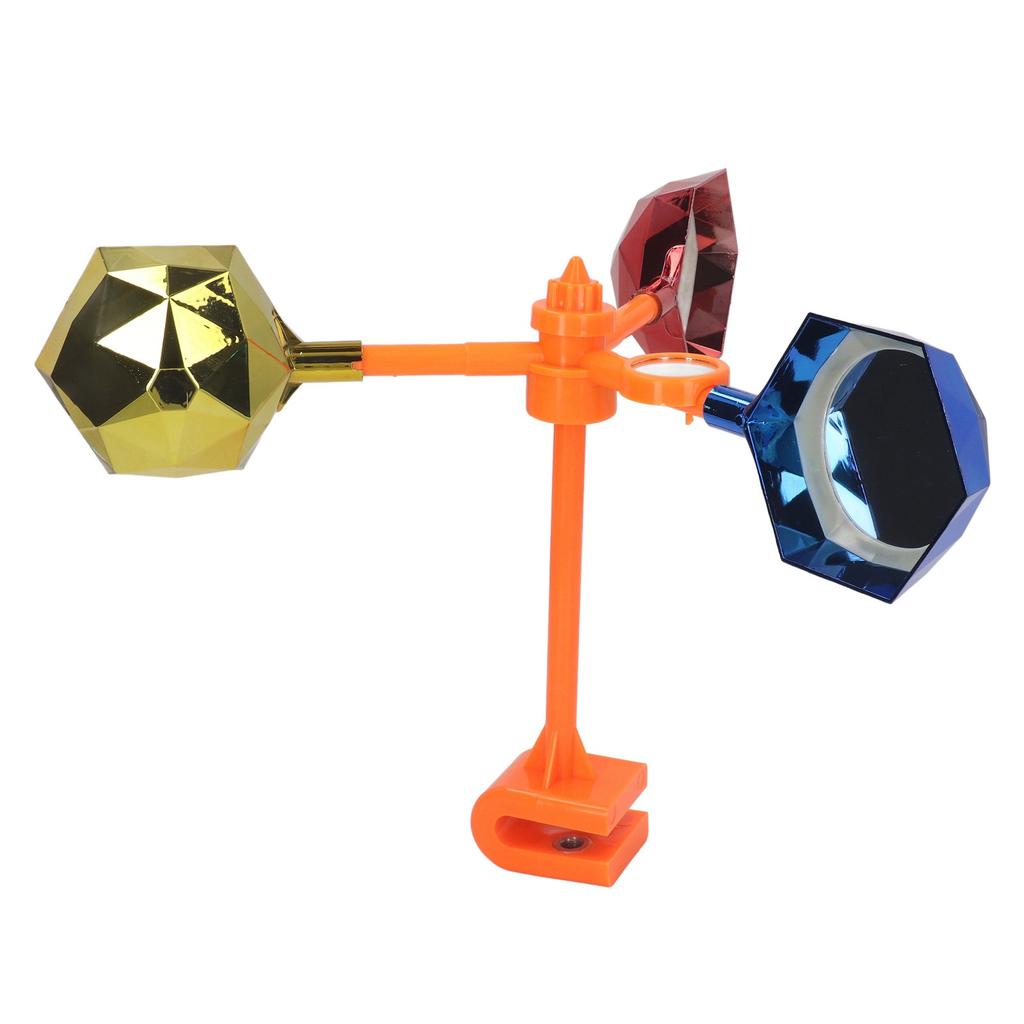 Bird Deterrent 360 Degrees Flashing Rotating Wind Drive Bird Repeller Animal Repeller for Orchard Field Airport