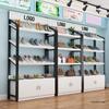 Multi-Layer Slanted Display Stand for Cosmetics and Snacks
