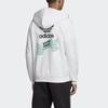 Adidas Originals Trefoil Bodega Full Zip Hoodie Men Jackets White FP7703