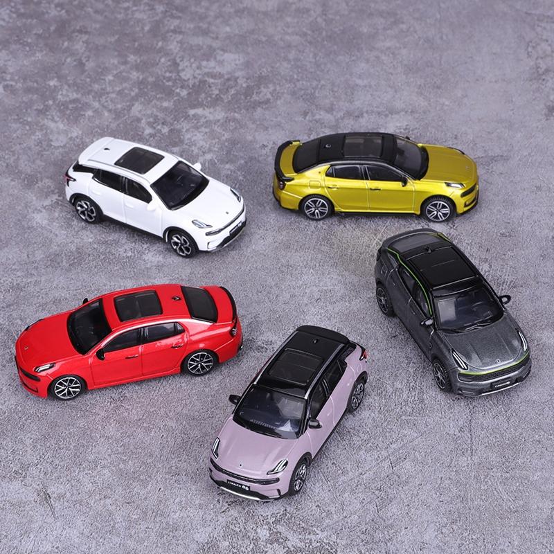 

1:64 Линк и; Co 01 02 Модель автомобиля Модель автомобиля из металлического сплава Lynk &; Co 03 05 06 Игрушечный автомобиль для детской коробки для коллекции подарков