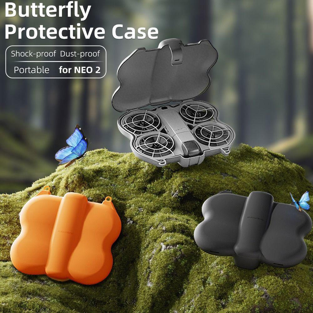 Butterfly Design Drone Storage Box Portable Carrying Case for DJI NEO 2 Drone Accessories