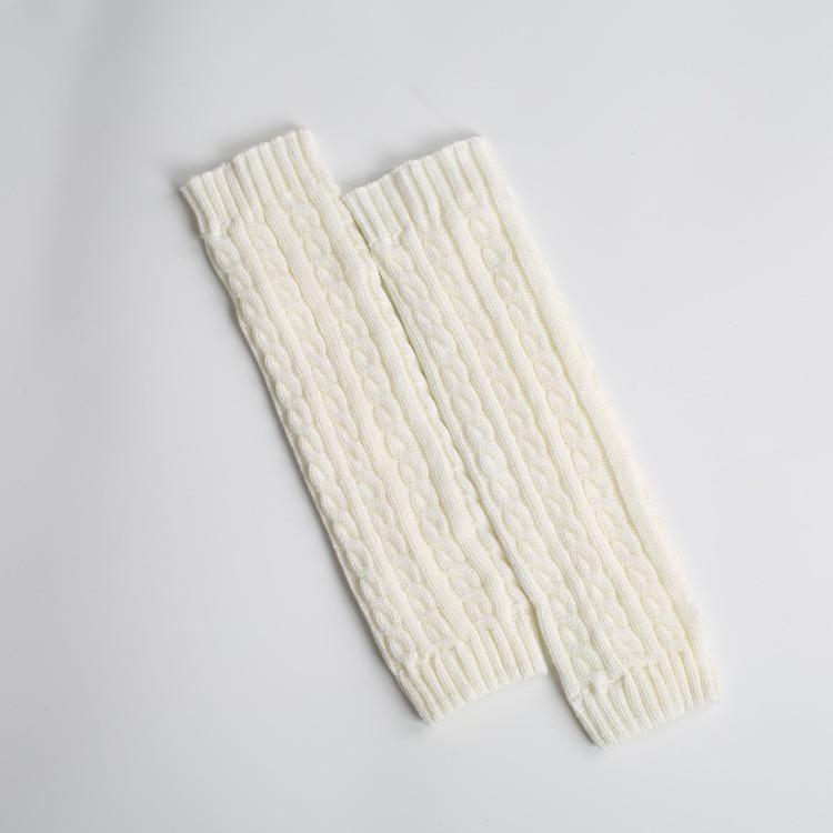 Chunky Knit Korean Style Leg Warmers - Autumn/Winter Women's Slouch Socks