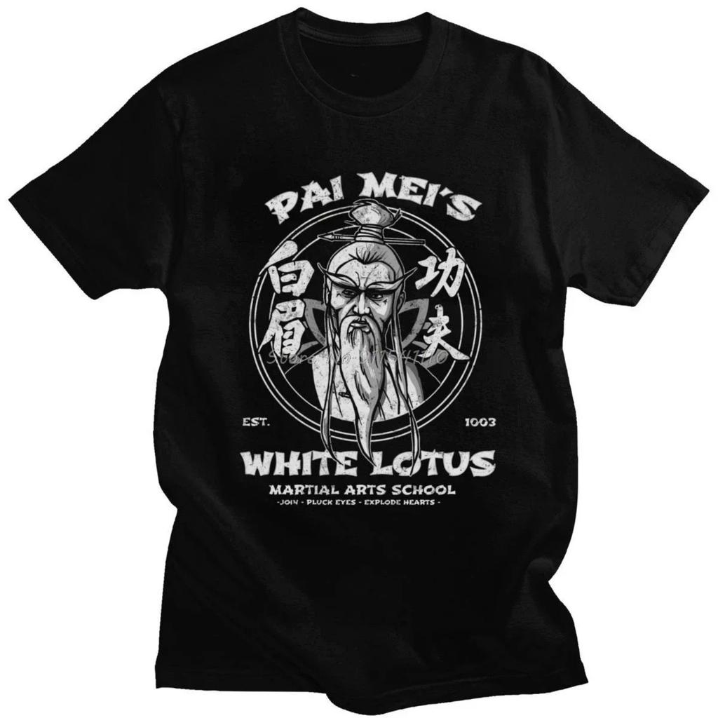 Pai Mei White Lotus Kill Bill T-shirt Donna T-shirt Manica Corta Hattori Hanzo T-shirt Tarantino Film Tee Top Abbigliamento Regalo