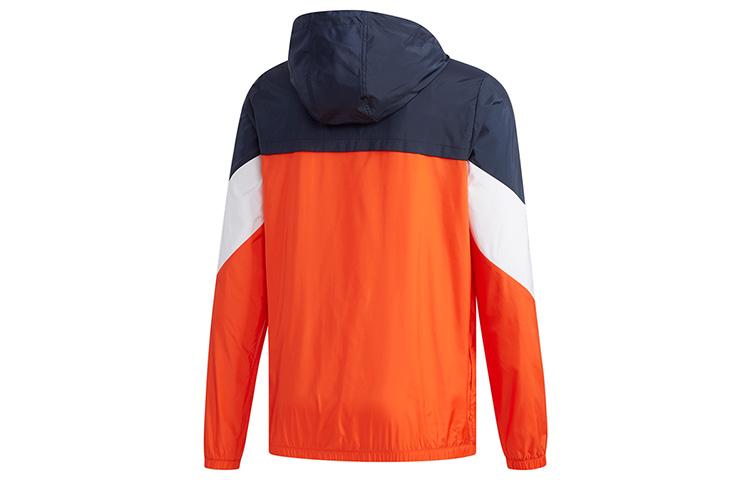 Adidas Neo Jackets Men's Bright Orange Hooded Moderate Other FH6631