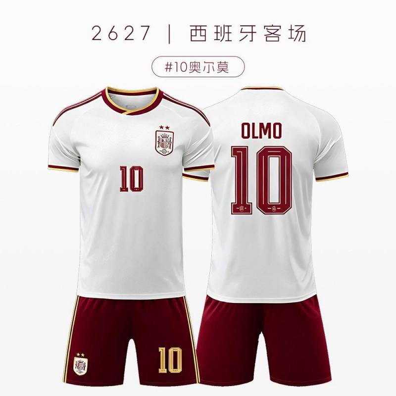 2026 Spain National Team Yamal 19 Soccer Training Jersey Adult Kids Football Suit Sports