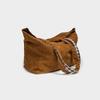 Corduroy Plaid One-Shoulder Autumn Handbag: Fashionable, Cute, Versatile Underarm Bag