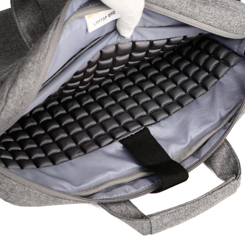 BRINCH Laptop Bag, 14/15 Inch Business Travel Handheld Shoulder Bag, Suitable for Apple And Huawei Notebooks