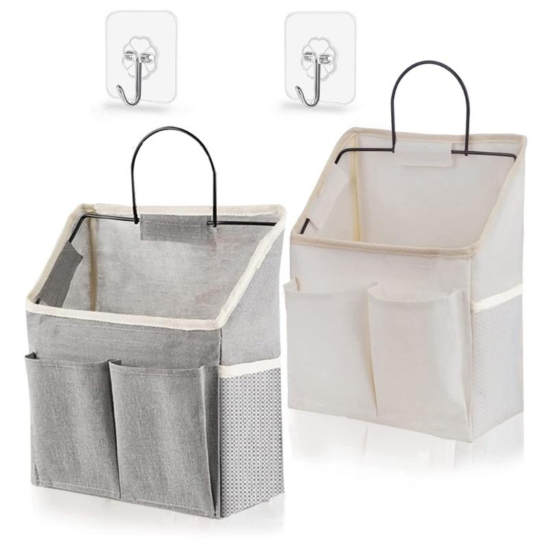 Wall Hanging Storage Bag Waterproof Over The Door Closet Organizer Hanging Pocket Organizer Box Containers for Bedroom