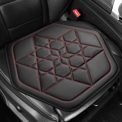 Universal Full Leather Car Seat Cushion for SUV, Off-Road, and Pickup