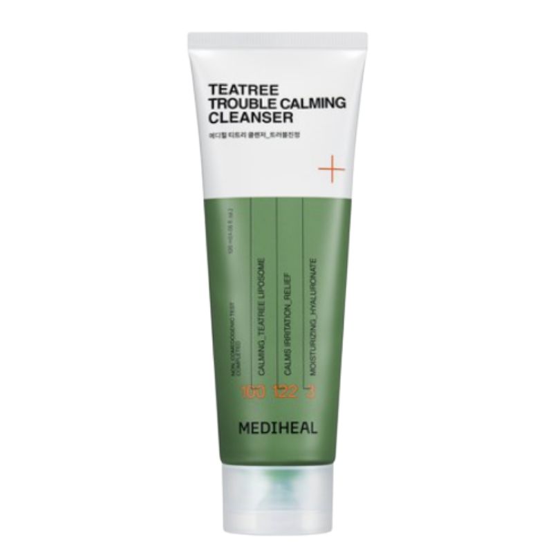 MEDIHEAL Teatree Trouble Care Cleansing Foam (120ml) - Soothing & Deep Cleansing