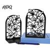 Sturdy Book Support 1 Pair Flower Metal Bookends Decorative Vase Ends