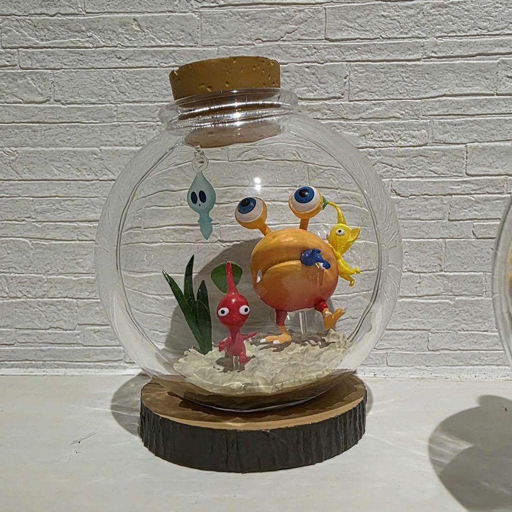 [USED] Pikmin Terrarium Collection, Complete Set of 6 Types, Used