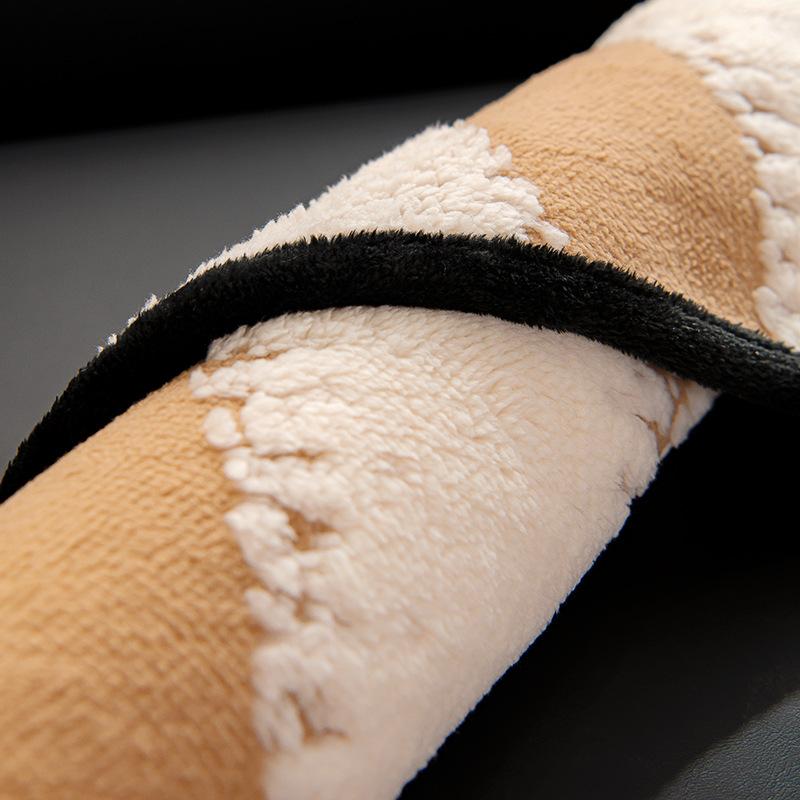 Simple  New Autumn And Winter Plush Leather Sofa Cushion Cover Cloth Towel Non-Slip Cover Thickened Seat Cushion Anti-Cat Claws