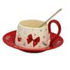 Caneca de Cerâmica para Café Desenho Animado de Natal - Lindo Presente Souvenir