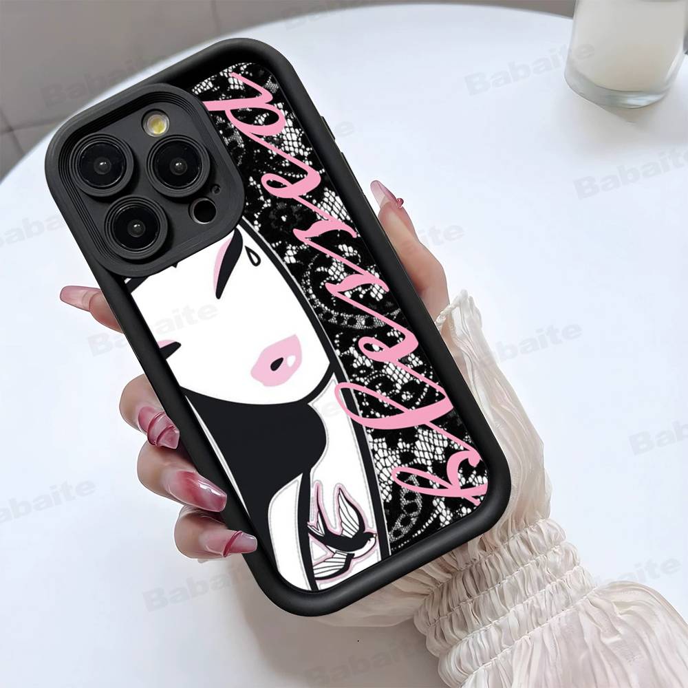 Japan Tokidoki For IPhone 17 Pro Max 16 15 14 13 12 11 Plus Black Soft Phone Cover