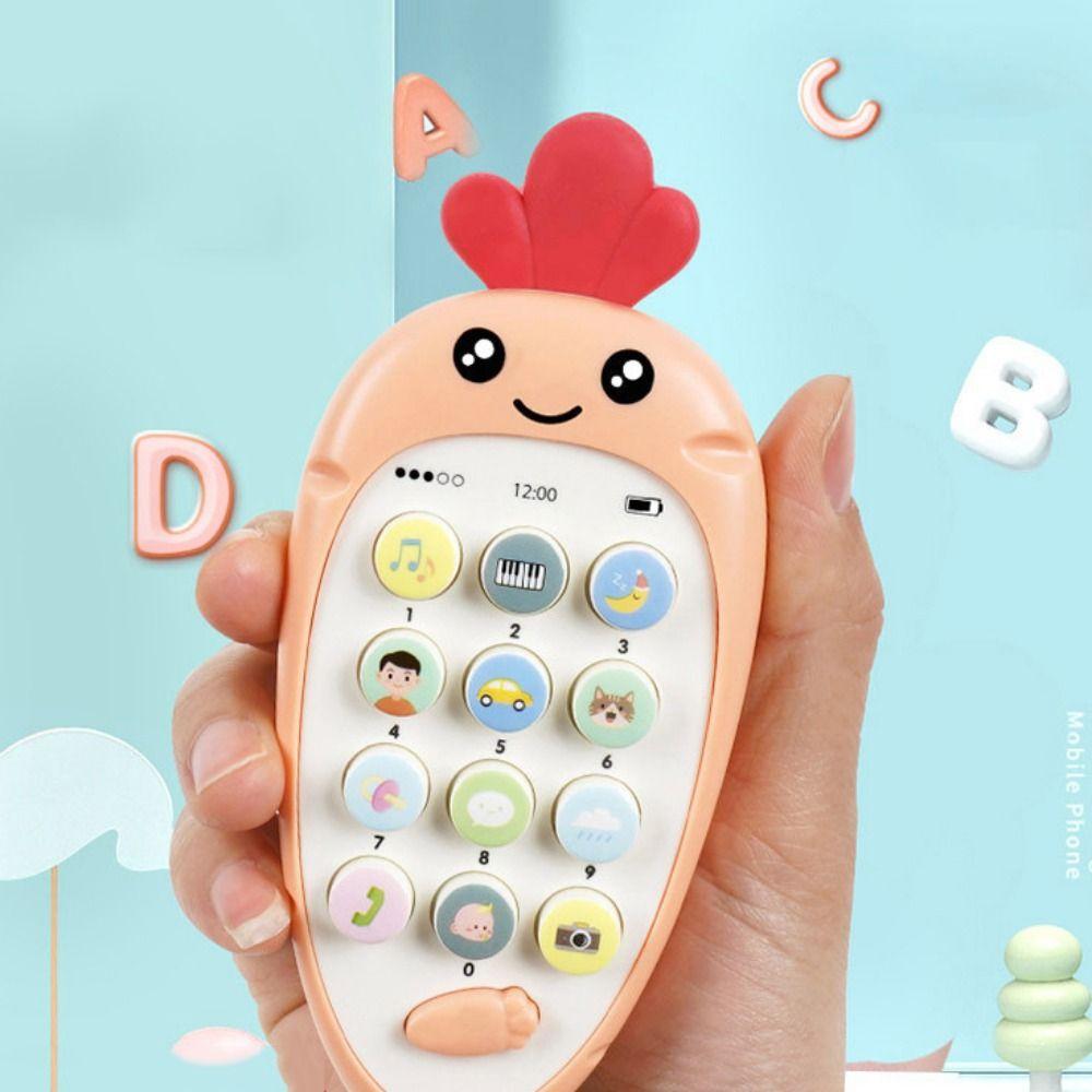 Voice Toy Phones Musical Toys Simulation Phone Control Music Sleeping Toy  Birthday Gifts