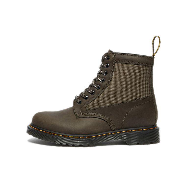 Dr. Martens 1460 Panel Leather Round Toe Lace-Up Short Boots Unisex boots Gray 26912481