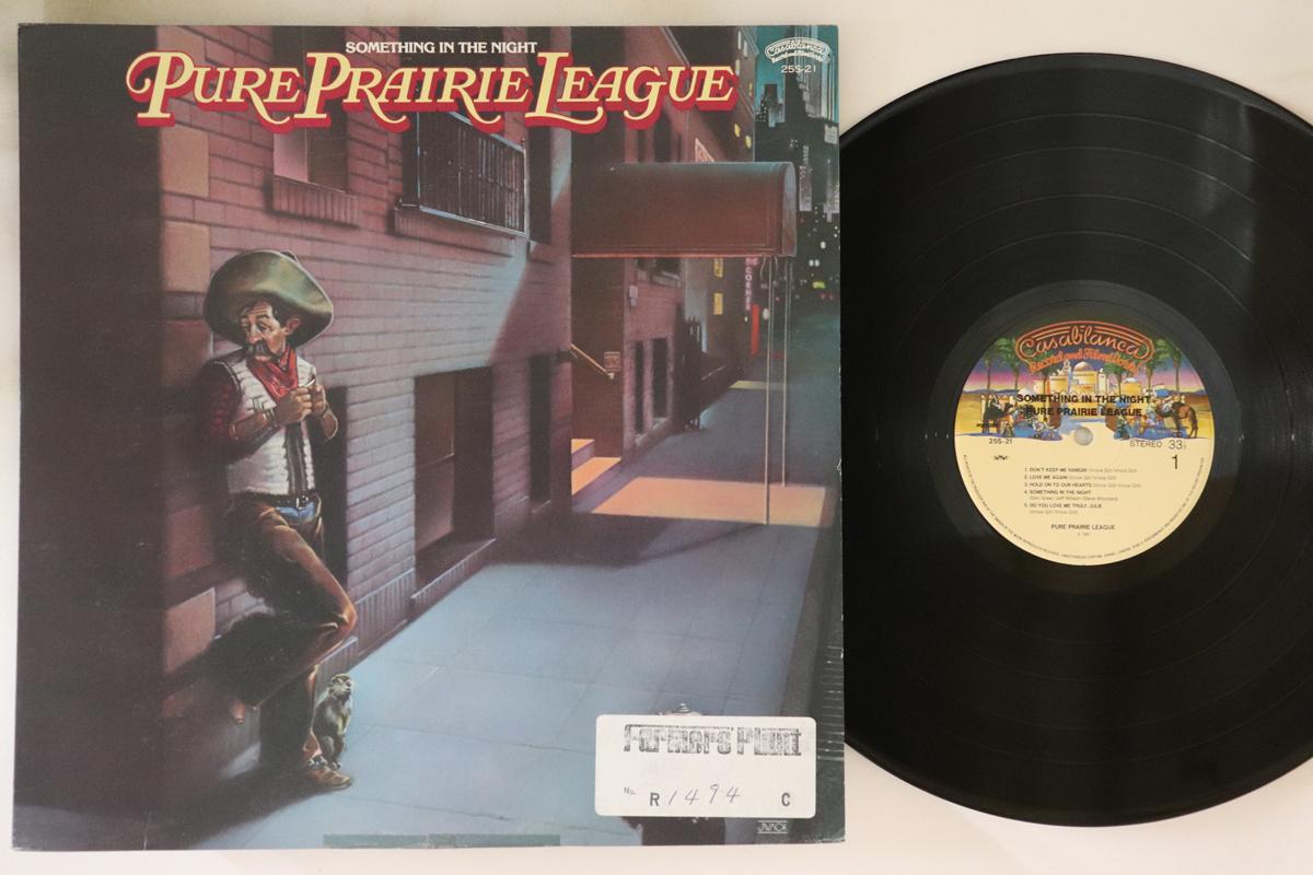 

LP Пластинка PURE PRAIRIE LEAGUE - Something In The Night 25S21 CASABLANCA 1981 Япония Рок
