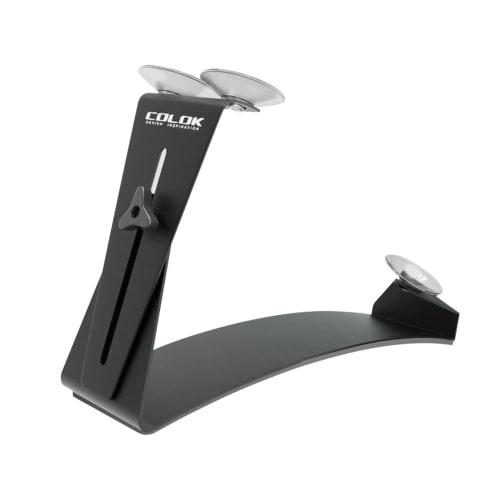 

GIMI Guitar Rest, Guitar Support for Acoustic and Classical Guitars, Aluminum Construction with Reinforced Vacuum Suction Cups, Strong Adhesion, Durab