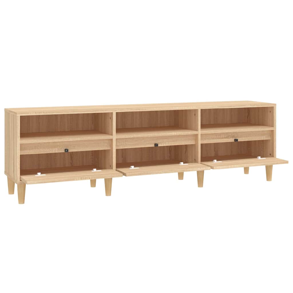 Szafka Pod Tv, Dąb Sonoma, 150X30X44,5 Cm
