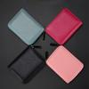 Multi Slot Card Holder Vintage Small Wallet Women Men Business Bank Credit Card Bag Male Coin Pouch Solid Leather Zipper Wallet