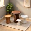 Dollhouse Miniature Round Table, Mini Side Table Model, Dollhouse Living Room Tiny Table Decor, 1:12 Dollhouse Furniture Accessories