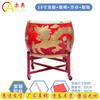 Chiao Cowhide Chinese Red Dragon Performance Drum