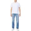Calvin Klein Casual Comfortable Solid Color Simple Short Sleeve T-Shirt Men Tops Bright-White 4RAB202-YAA