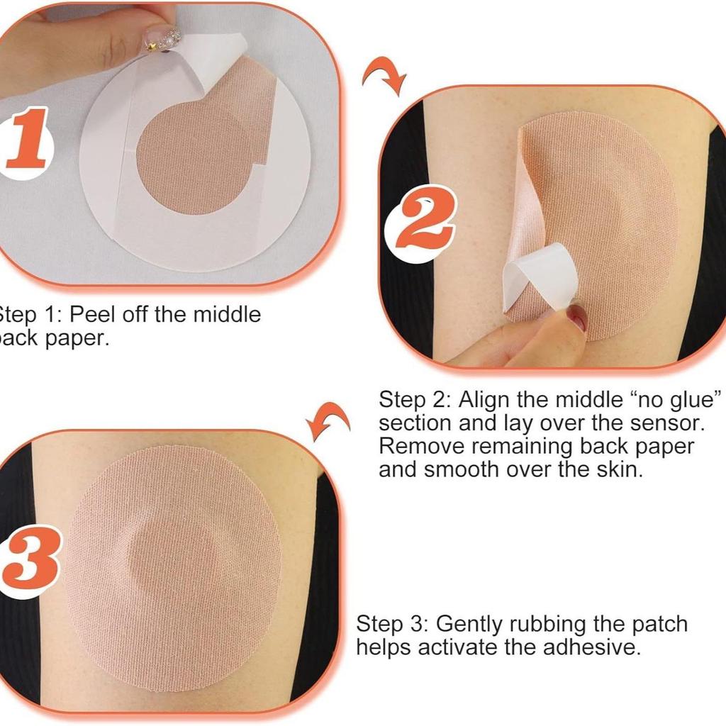G7 Glucose Meter Sensor Fixing Sticker: Libre2/3 Invisible Adhesive Patch for Blood Glucose Monitoring Probe